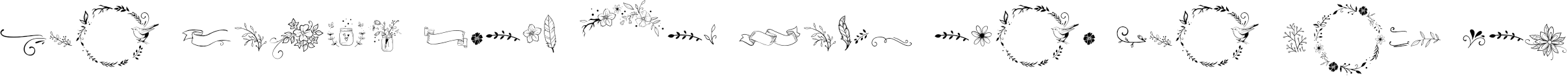 Example 3 of  Font