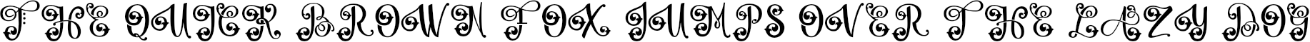 Example 1 of  Font