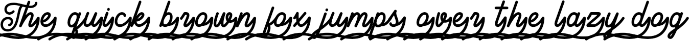 Example 8 of  Font