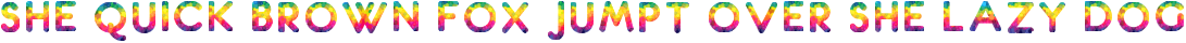 Example 1 of  Font