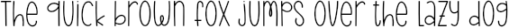 Example 1 of  Font