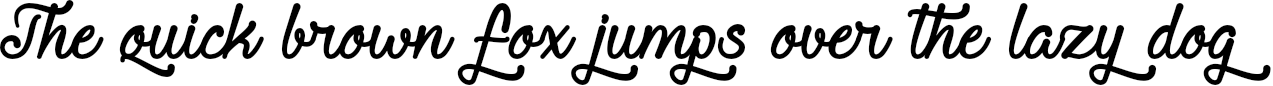 Example 1 of  Font