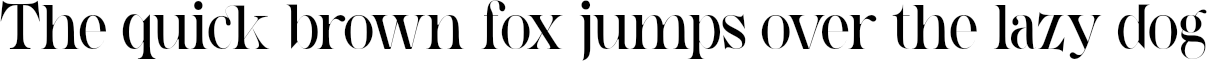 Example 1 of  Font