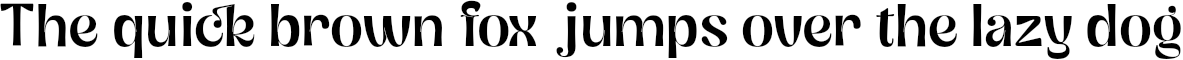 Example 4 of  Font