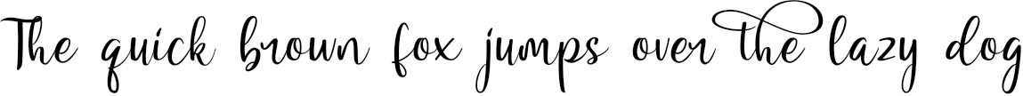 Example 1 of  Font