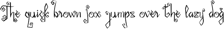 Example 1 of  Font