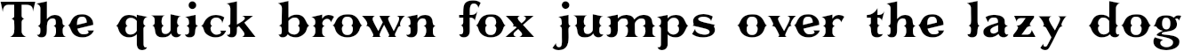 Example 1 of  Font