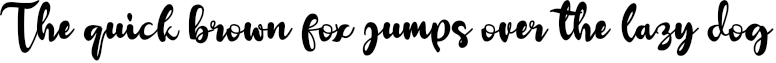 Example 1 of  Font