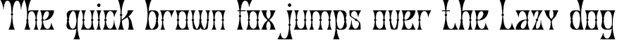 Example 1 of  Font