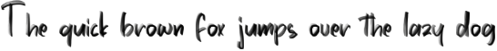 Example 1 of  Font