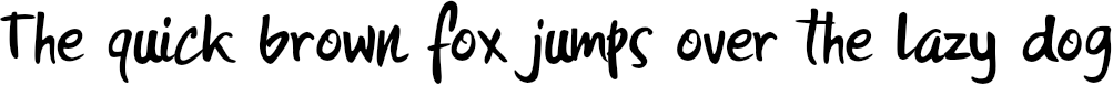 Example 1 of  Font