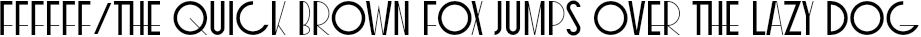 COXXON Font preview for COXXON Art Deco Font