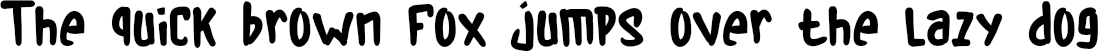 Example 1 of  Font