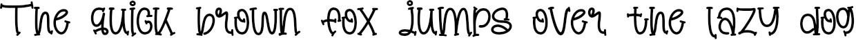 Example 1 of  Font