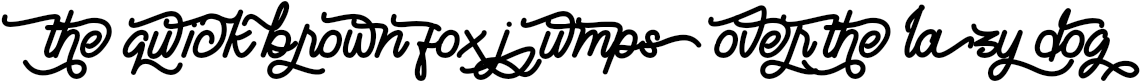 Example 2 of  Font