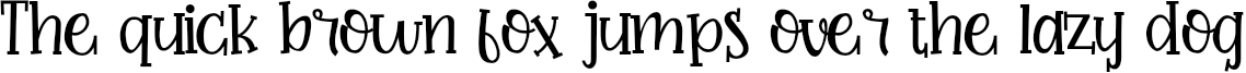 Example 1 of  Font