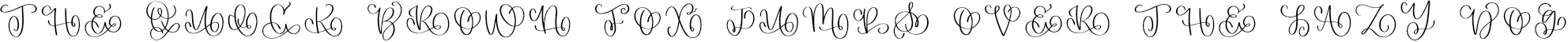 Example 1 of  Font