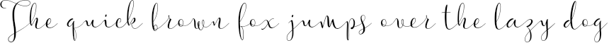 Example 2 of  Font