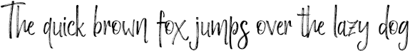 Example 2 of  Font
