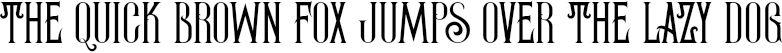 Example 5 of  Font