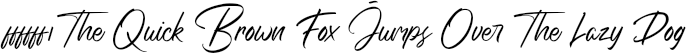 DomillionClean preview for Domillion Brush Font