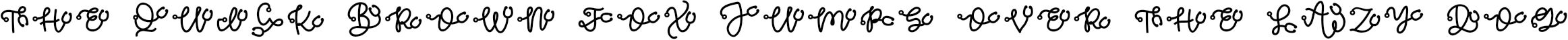 Example 7 of  Font
