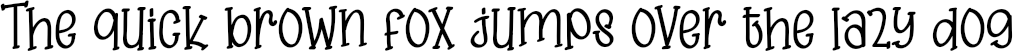 Example 1 of  Font