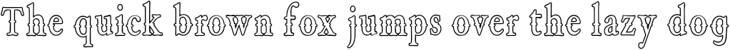 Example 2 of  Font