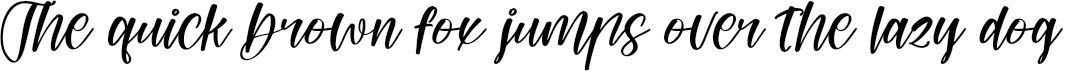 Example 2 of  Font