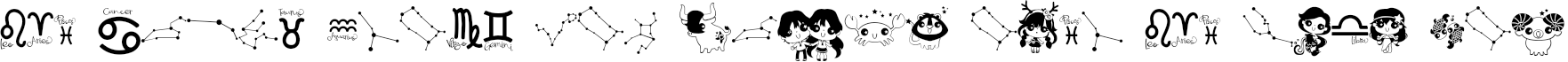 Example 1 of  Font