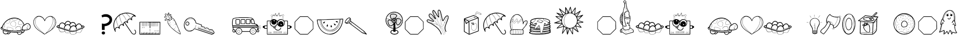 Example 1 of  Font