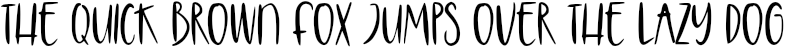 Example 9 of  Font