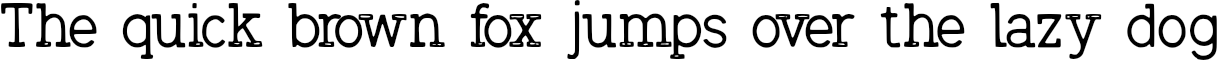Example 1 of  Font