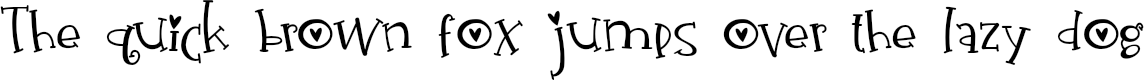 Example 4 of  Font