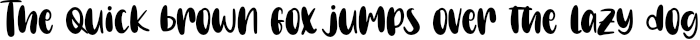 Example 1 of  Font
