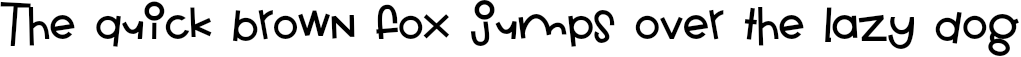 Example 3 of  Font
