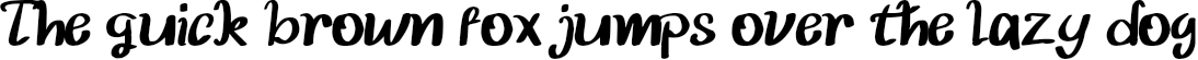 Example 1 of  Font