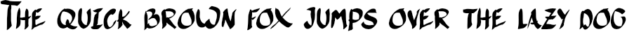 Example 1 of  Font