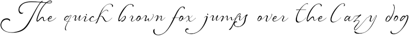 Example 1 of  Font