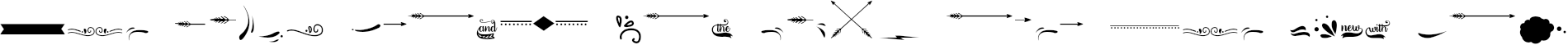 Example 1 of  Font