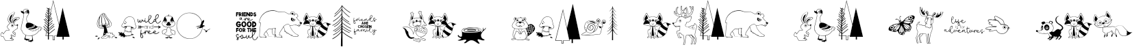 Example 2 of  Font