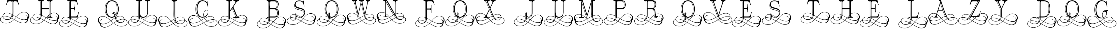 Example 2 of  Font