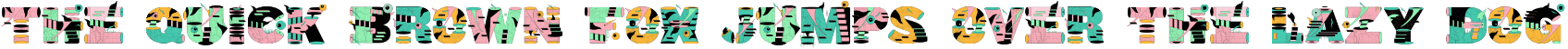 Example 1 of  Font