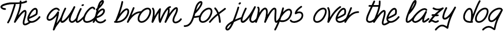 Example 1 of  Font
