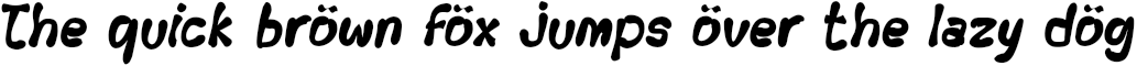 Example 1 of  Font