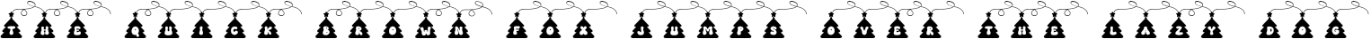 Example 1 of  Font