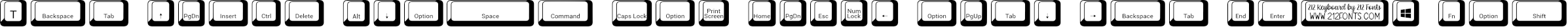 Example 1 of  Font