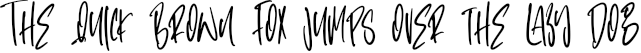 Example 1 of  Font