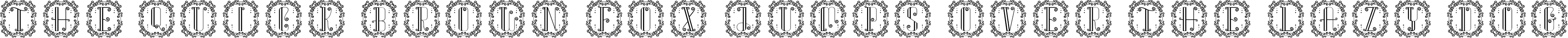 Example 3 of  Font
