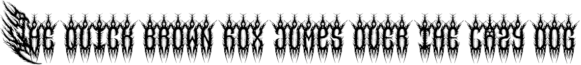 Example 1 of  Font